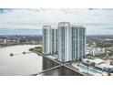 Luxury condo building with pool and waterfront views at 241 Riverside Dr # 1203, Daytona Beach, FL 32117