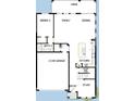 First floor plan showing kitchen, dining, Gathering room, and two-car garage at 16970 Cedar Valley Cir, Clermont, FL 34711