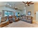 Spacious living room with two comfy sofas at 706 Lake Diamond Ave, Ocala, FL 34472