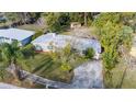 Aerial view of a single-story home with a spacious yard at 5883 Dogwood Dr, Orlando, FL 32807
