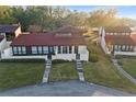 Complex of houses, showing the layout and landscaping at 5 Loma Linda # 5, Lakeland, FL 33813