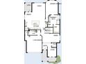 Detailed first-floor plan showing layout of kitchen, Gathering room, and owner's suite at 3611 Chelsea St, Orlando, FL 32803