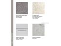 Image displaying the carpet, tile, cabinet, and countertop material selections at 7347 Capstone Dr, Groveland, FL 34736