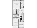 Second story floorplan showing a primary suite, loft, two bedrooms, and two bathrooms at 2541 Penguin Blvd, Davenport, FL 33837