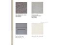 This photo displays the material choices available for new construction build-outs at 2569 Penguin Blvd, Davenport, FL 33837