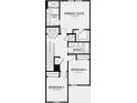 This floor plan shows a primary suite, two additional bedrooms, and two bathrooms at 2561 Penguin Blvd, Davenport, FL 33837