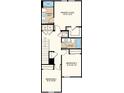 Floor plan showcasing the layout of the second floor, including bedrooms at 2565 Penguin Blvd, Davenport, FL 33837