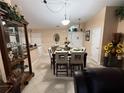 Open dining area adjacent to the living room, perfect for entertaining guests at 3112 Antietam Creek Ct, Orlando, FL 32837