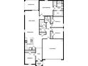 Detailed floor plan showcases four bedrooms, two bathrooms, kitchen, Gathering room, and a two-car garage at 1782 White Elephant Loop, Winter Haven, FL 33884