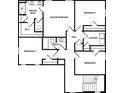 This upper level floor plan shows the Primary bedroom, bedrooms 3, 4, and 5, and a laundry room at 1783 White Elephant Loop, Winter Haven, FL 33884