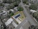 Aerial view of the house and neighborhood at 3928 Cherry Way, Lakeland, FL 33805