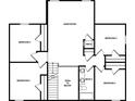 Second floor layout featuring four bedrooms, a game room, and a bathroom at 3339 Chinotto Dr, Lake Alfred, FL 33850
