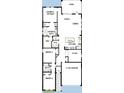 Detailed floor plan showcasing the layout of the home, including bedrooms, bathrooms, and living spaces at 6051 Sacred Oak Ave, Mount Dora, FL 32757