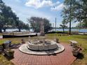 Exterior view of the fountain near a lake at 800 W Lake Elbert Ne Dr, Winter Haven, FL 33881