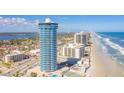 Beautiful beachfront condominium tower with views of the ocean, tennis courts, and pool at 2625 S Atlantic Ave # 24Sw, Daytona Beach, FL 32118