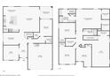 Detailed floor plan showcasing the layout of the home, including room dimensions and overall design at 392 Summer Squall Rd, Davenport, FL 33837
