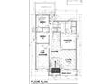Detailed floor plan showcasing the layout of bedrooms, kitchen, living spaces, and bathrooms at 1318 Herschell St, Lakeland, FL 33815