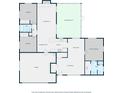 Detailed floor plan showcasing the layout, including bedrooms, kitchen, and living spaces at 5316 Dorman Rd, Lakeland, FL 33813