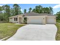 Charming single-story home with well-manicured lawn and attached two car garage at 19041 Mardi Gras St, Orlando, FL 32833
