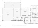Detailed floor plan layout showcasing the room dimensions and overall design at 5525 Tillman Rd, Lakeland, FL 33810
