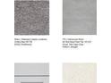 Samples of carpet, flooring, counter top, and cabinet door at 4732 Babys Breath Pl, Kissimmee, FL 34758