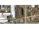 Aerial view of property location on New Tampa Hwy with surrounding businesses and roads at 6615 New Tampa Highway, Lakeland, FL 33815