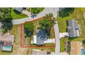 Aerial view of property showing house, lot, and surrounding neighborhood at 8851 Sw 116Th Street Rd, Ocala, FL 34481