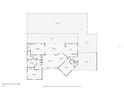 Detailed floorplan showcasing the layout of the home, including the lanai and bedrooms at 1910 Sylvester Ct, Lakeland, FL 33803