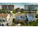 Aerial view showcasing a beach house near the ocean at 4766 S Atlantic Ave, Ponce Inlet, FL 32127