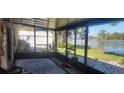 Screened porch with lovely lake view at 507 Dade Ct, Deltona, FL 32725