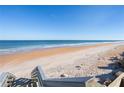 Steps down to sandy beach with ocean view at 2700 Ocean Shore Blvd # 317, Ormond Beach, FL 32176