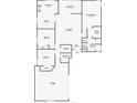 Layout showcasing the dimensions of each room in the home, including bedrooms, bathrooms, and living areas at 189 Perfect Dr, Daytona Beach, FL 32124