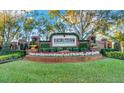 DeBary Golf & Country Club entrance with festive holiday decorations at 310 La Creek Ct, Debary, FL 32713