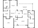 Floor plan showing a spacious layout with multiple bedrooms and a screened porch at 2888 Berkshire Woods Ter, Deltona, FL 32725