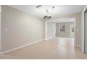 Bright dining room with tile floors and access to backyard at 1258 E Fowler Dr, Deltona, FL 32725