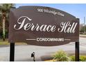 Terrace Hill Condominiums entrance sign at 900 Westridge Drive at 245 Terrace Hill Blvd # 1E, Debary, FL 32713