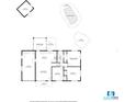 Detailed floor plan showcasing the layout of this single Gathering home at 1609 Raleigh Ave, Daytona Beach, FL 32117