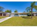 Charming single-story home with a well-manicured lawn and a classic exterior design at 1609 Raleigh Ave, Daytona Beach, FL 32117