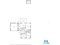 Home floor plan with dimensions, including a garage, living room, primary bedroom, and outdoor spaces at 538 Gertrude Ln, South Daytona, FL 32119