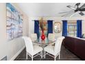 Cozy dining area with modern decor and natural light at 1254 Mardrake Rd, Daytona Beach, FL 32114