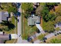 Aerial shot of the property showcasing the home and surrounding neighborhood at 912 Tree Garden Dr, Port Orange, FL 32127