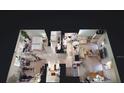 3D floor plan of the home showcasing the bedrooms, bathrooms, and living spaces at 168 Perimeter Ct # 5B, Deltona, FL 32725