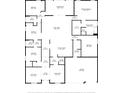 Detailed floor plan showcasing the layout of this spacious home at 319 E Victoria Trails Blvd, Deland, FL 32724
