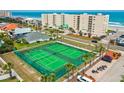 Enjoy a game of tennis with ocean views at the community tennis courts at 4505 S Atlantic Ave # 505, Ponce Inlet, FL 32127