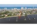 Desirable waterfront property with a dock, a pool and easy beach access at 2542 S Peninsula Dr, Daytona Beach, FL 32118