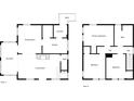 Detailed floor plan showcasing the layout of the home with sunroom, kitchen, and bedrooms at 216 Earl St, Daytona Beach, FL 32118