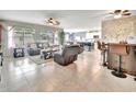 Spacious living room featuring tile floors and plenty of natural light at 316 Nowell Loop, Deland, FL 32724