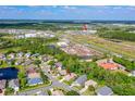 Aerial view showcasing the property's location near Latitude Landings and surrounding community at 200 Gala Cir, Daytona Beach, FL 32124