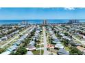 Overhead view highlighting location of the property near the beach and local buildings at 31 River Shore Dr, Ormond Beach, FL 32176