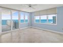 Light-filled bedroom with balcony access and stunning ocean views at 2987 S Atlantic Ave # 903, Daytona Beach, FL 32118